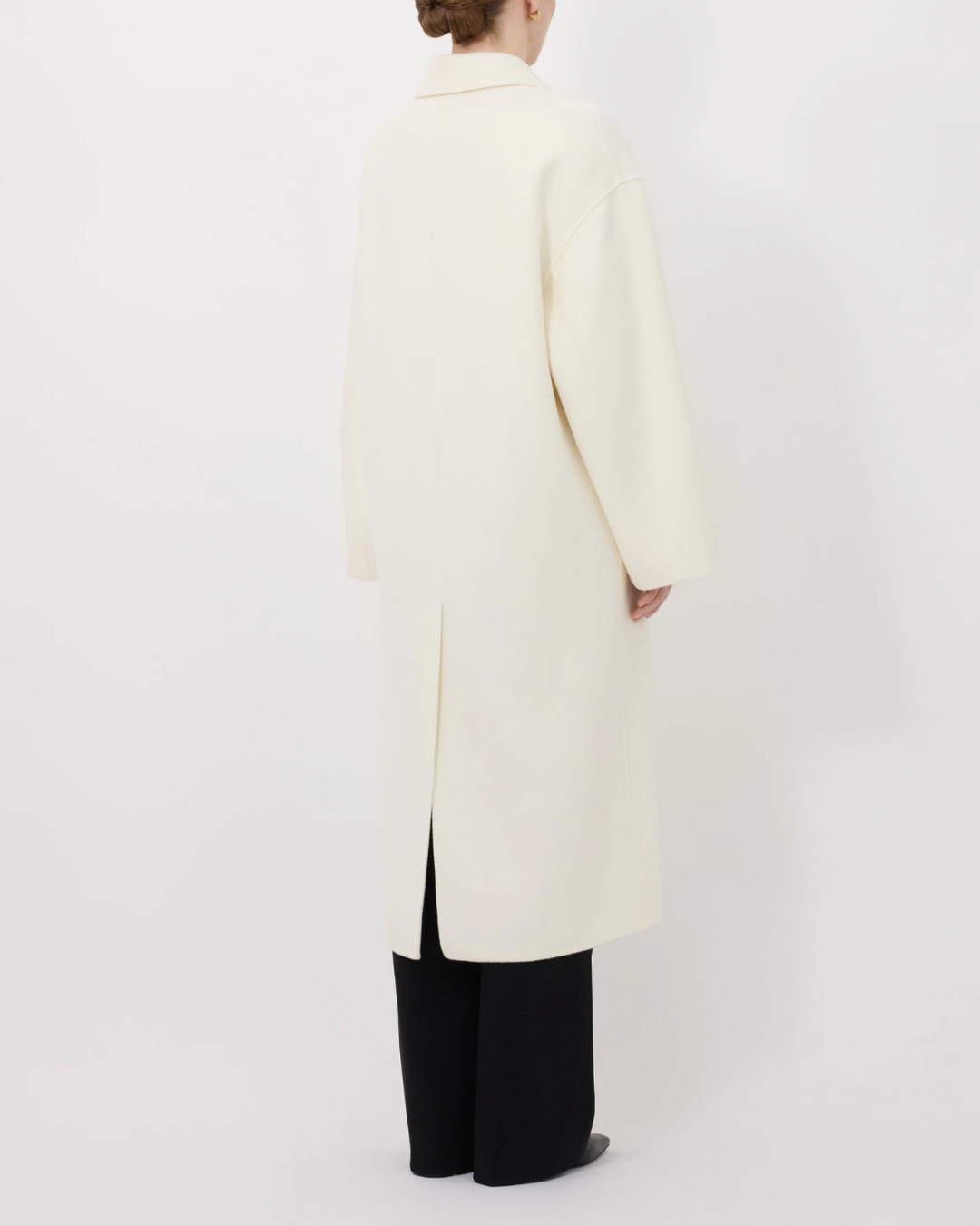 Borneo Long Coat | Ivory