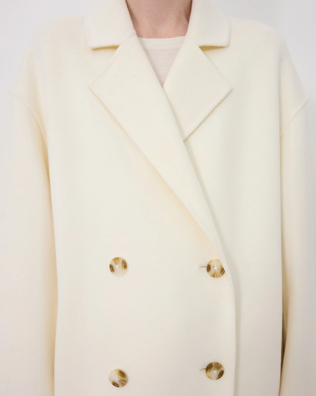 Borneo Long Coat | Ivory