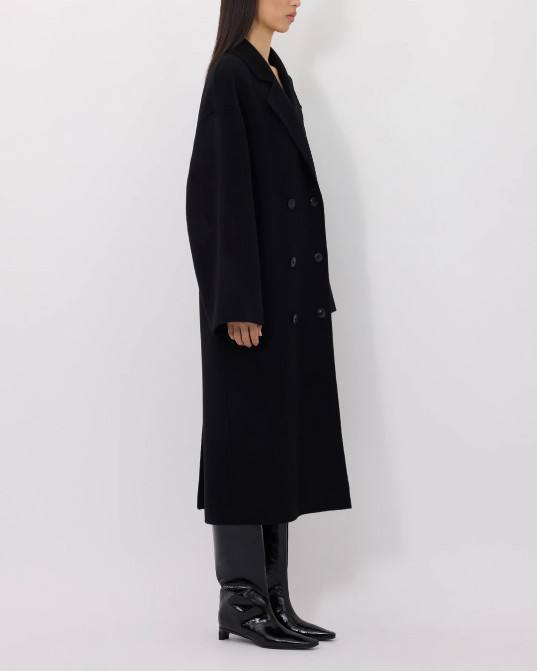 Borneo Long Coat | Black