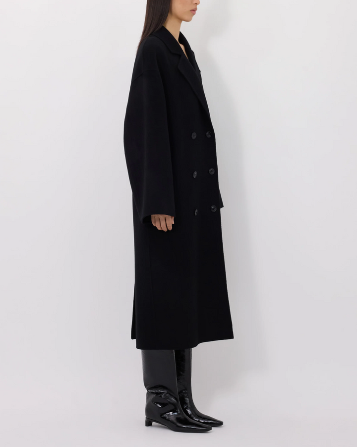 Borneo Long Coat | Black