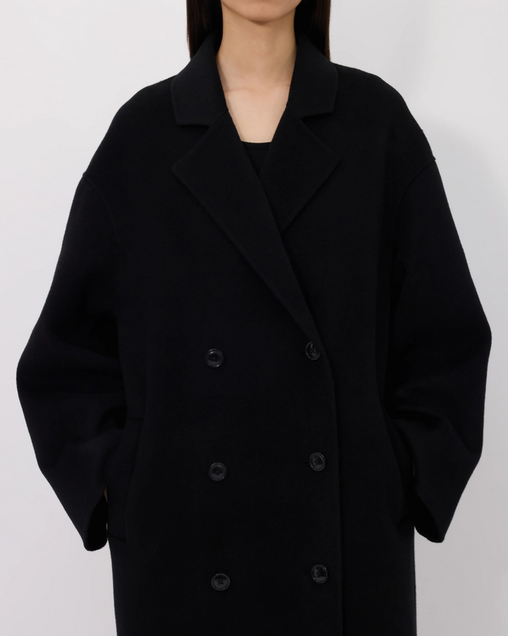 Borneo Long Coat | Black