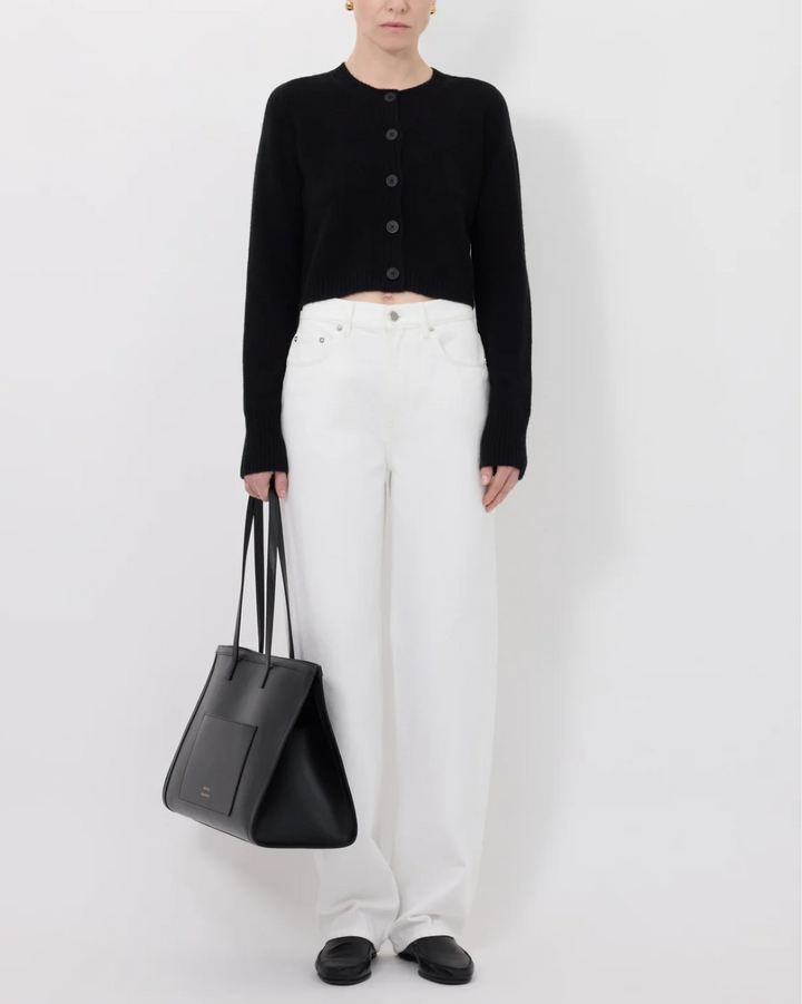Zephir Cropped Cardigan | Black