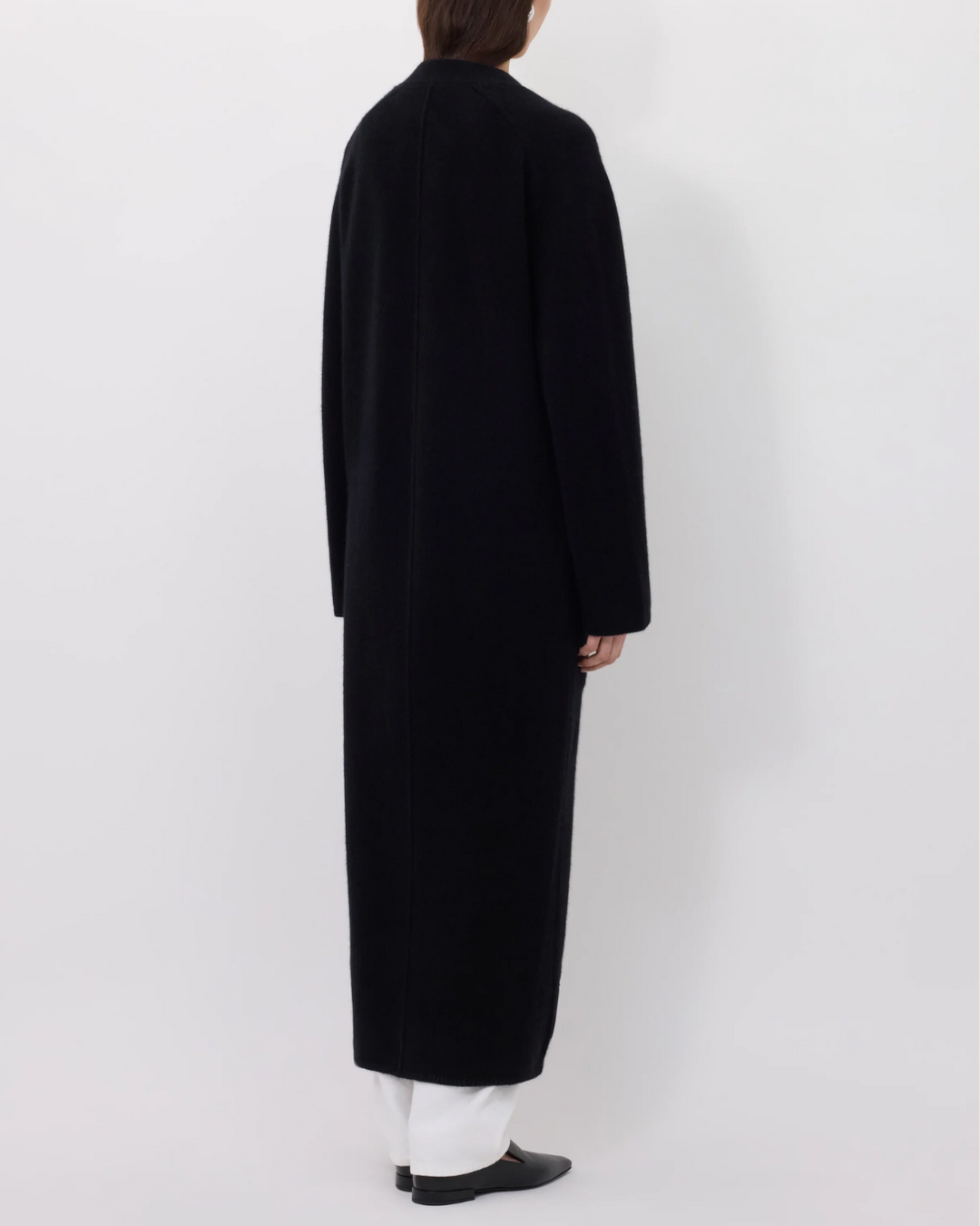 Smet Maxi Knit Cardigan | Black