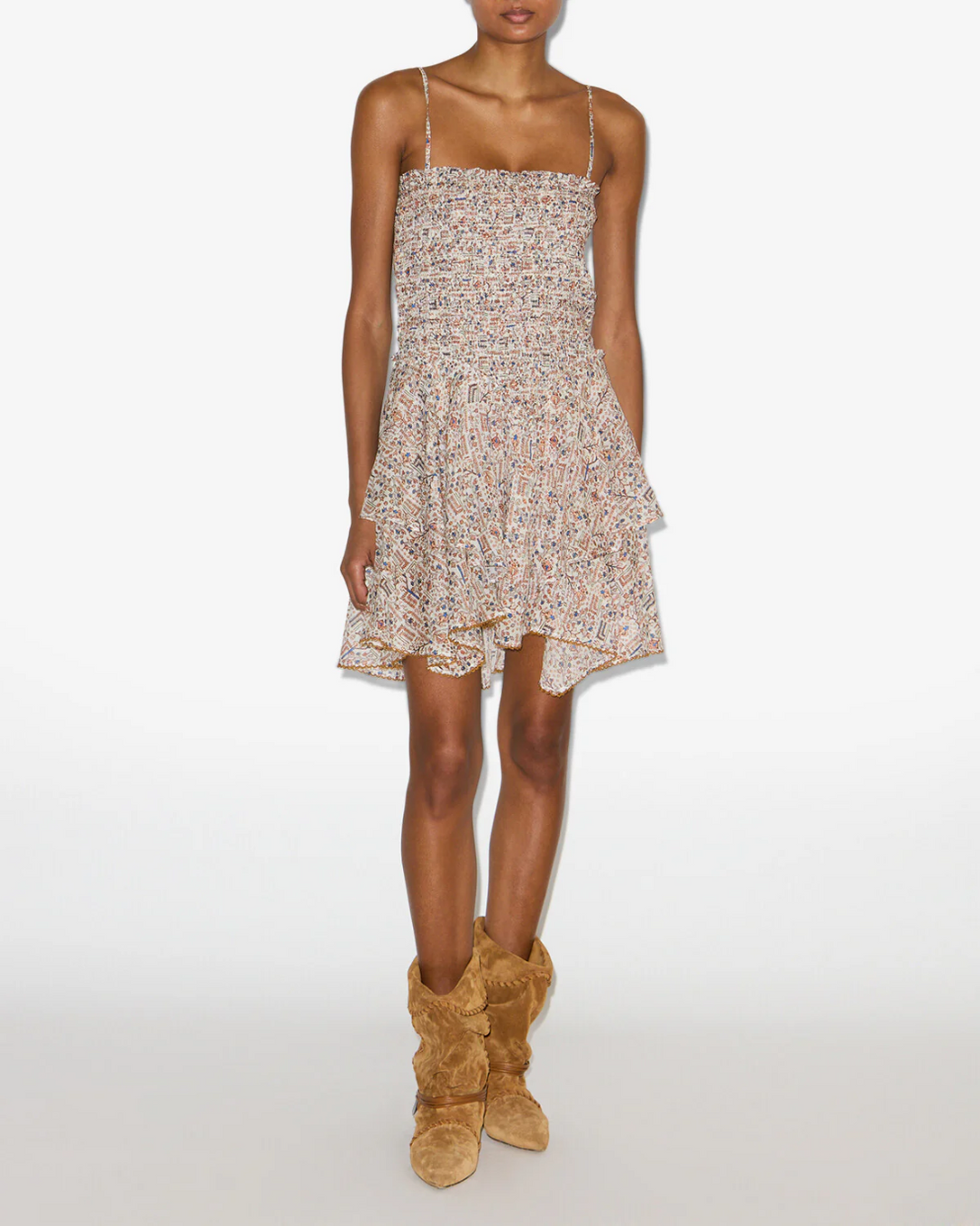 Anka Dress | Ecru
