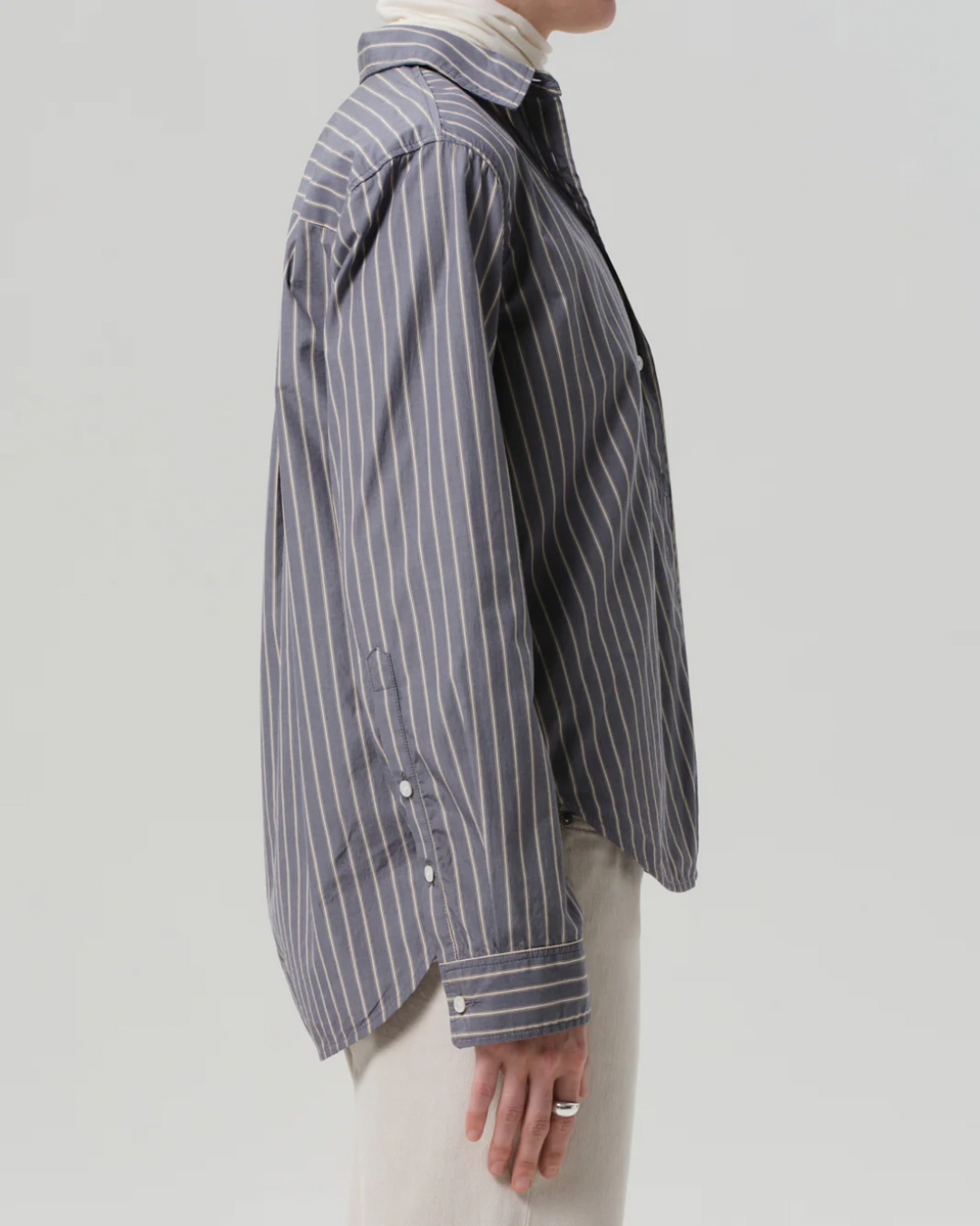 Avni Slim Shirt | Cleo Stripe