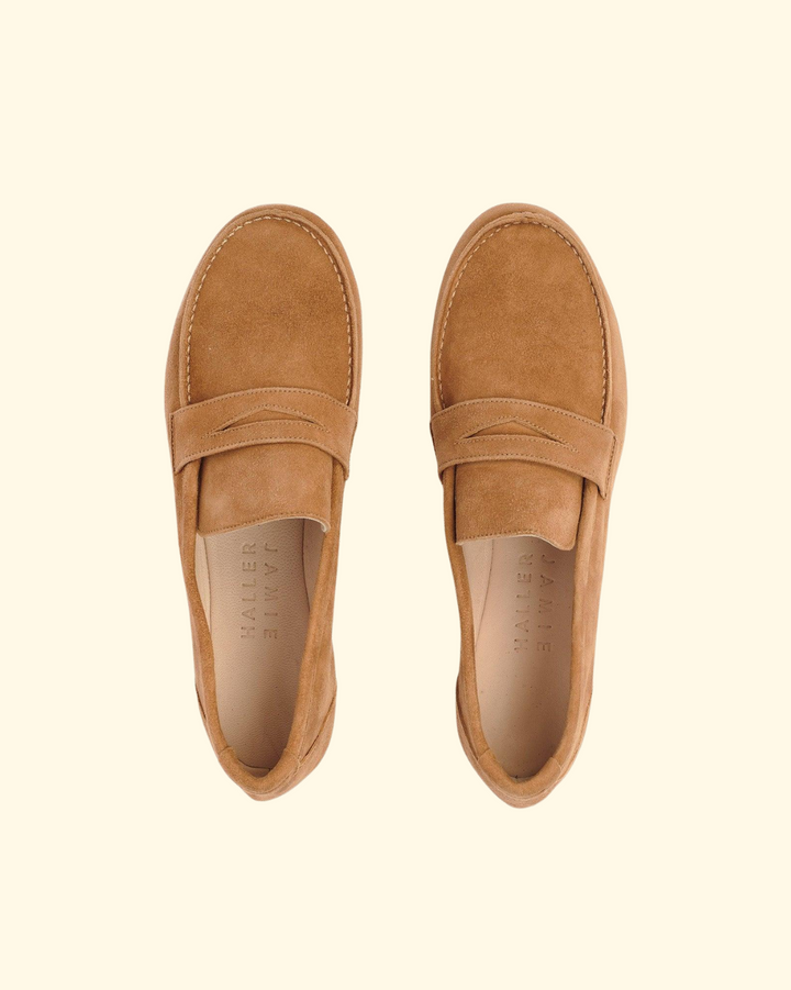 The Penny Loafer | Clove Suede