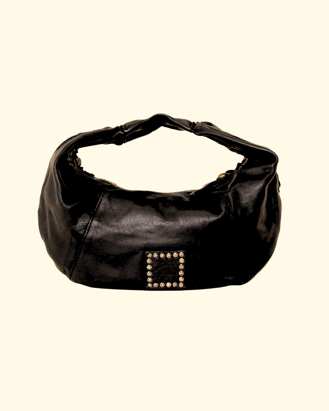 Marisa Woven Shoulder Bag | Black
