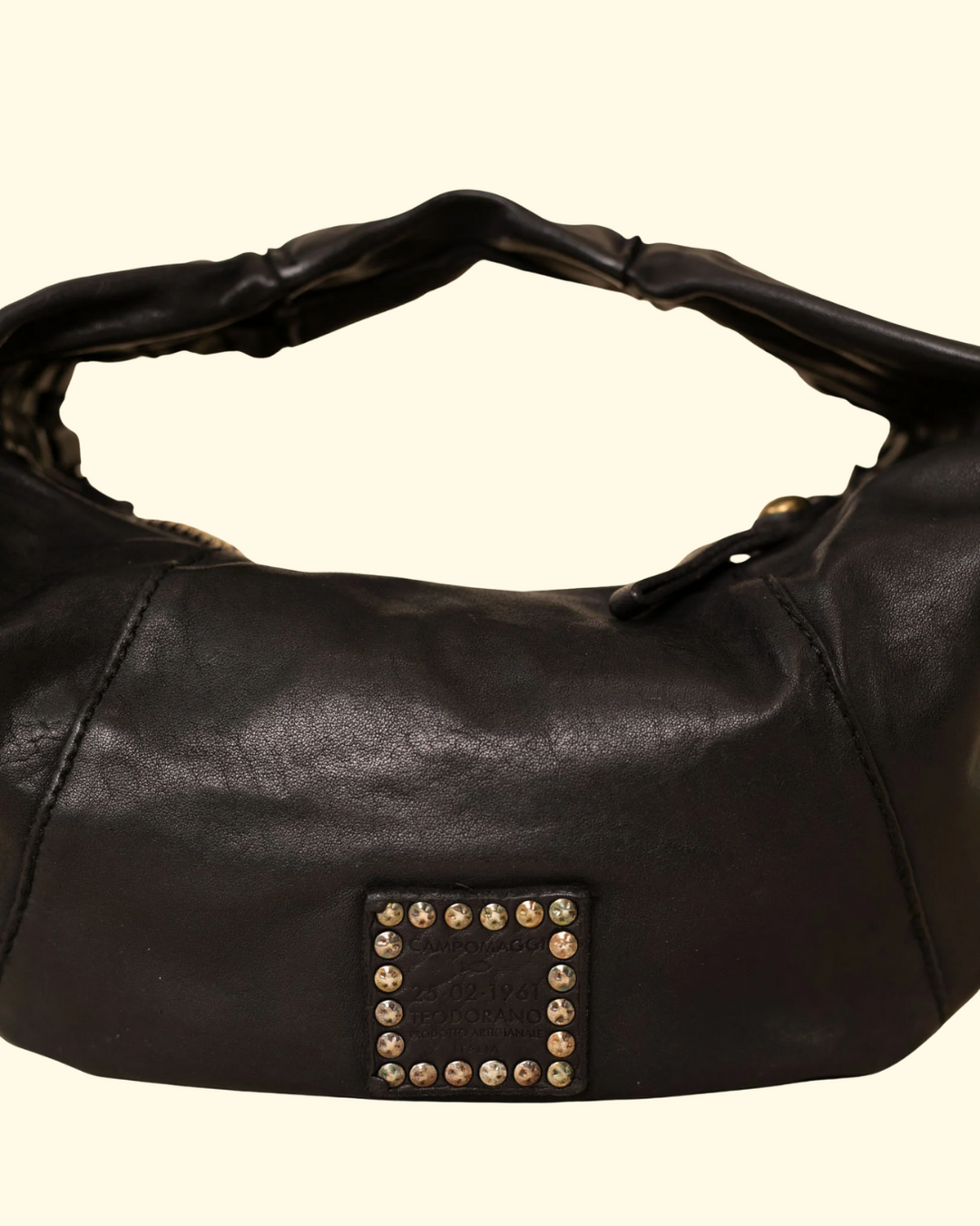 Marisa Woven Shoulder Bag | Black