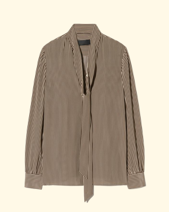 Irina Top | Chocolate Stripes