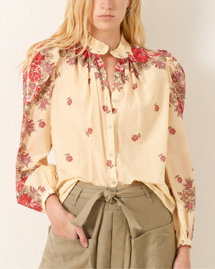 Annabel Rosebush Shirt | White Rosebush