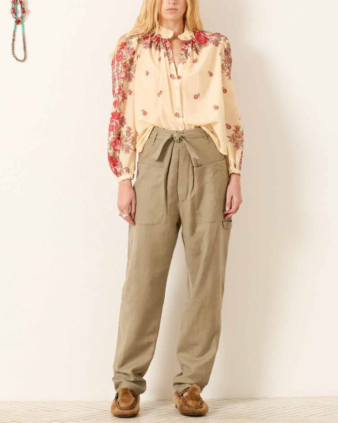 Annabel Rosebush Shirt | White Rosebush