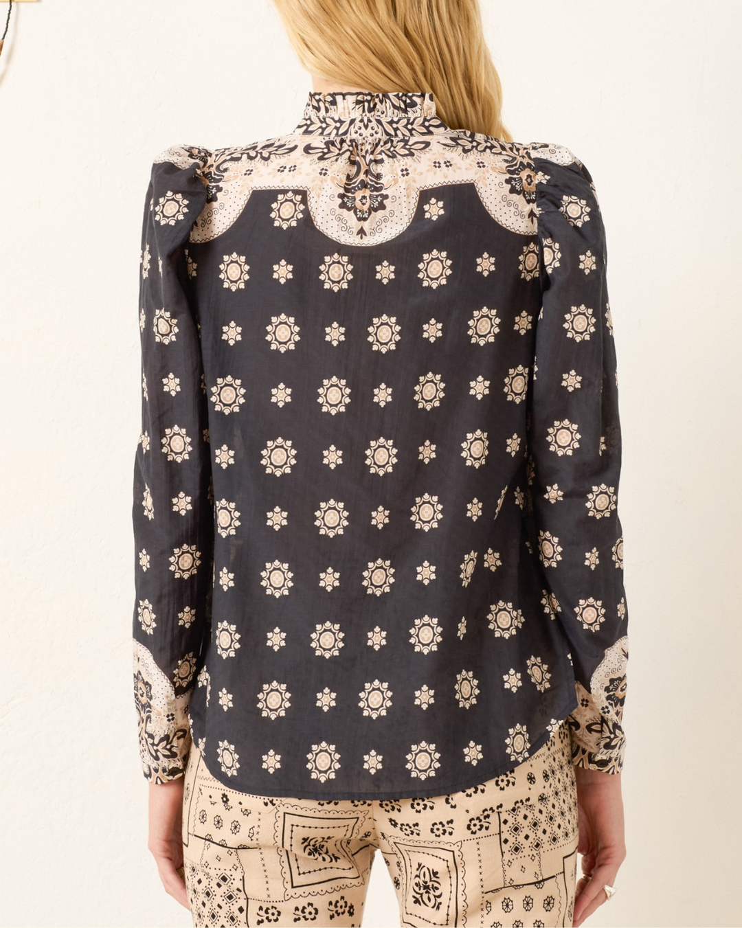 Artemis Bronco Bandana Shirt | Black Bandana