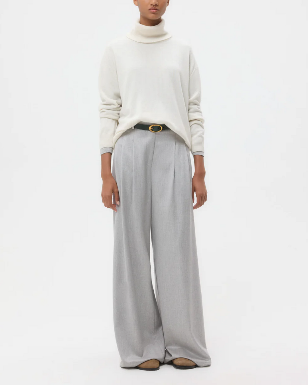 Easy T Neck | Ivory