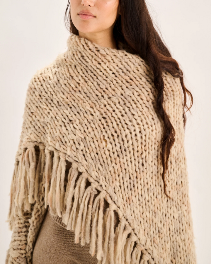 Zoofka Cashmere Shawl | Driftwood