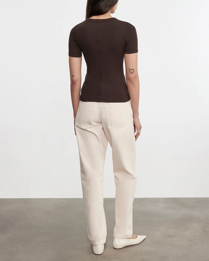 Supima Cotton Classic S/S Tee | Coffee Bean