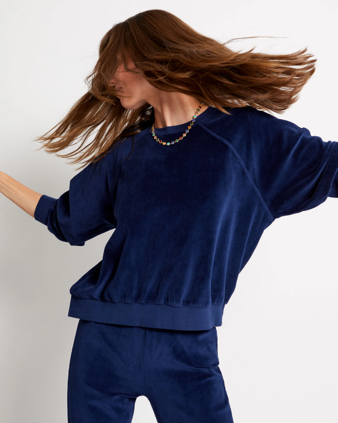 Samos Sweatshirt | Navy