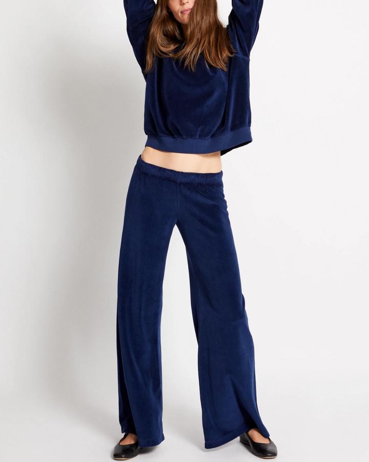 Lito Low Rise Pant | Navy