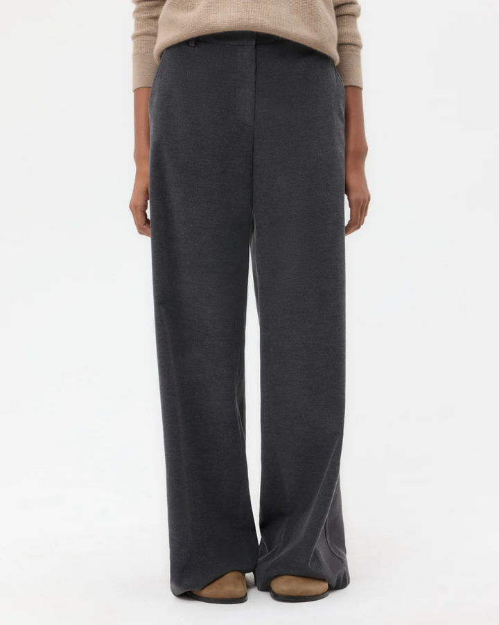 Dylan Pant | Charcoal Heather Grey Corduroy