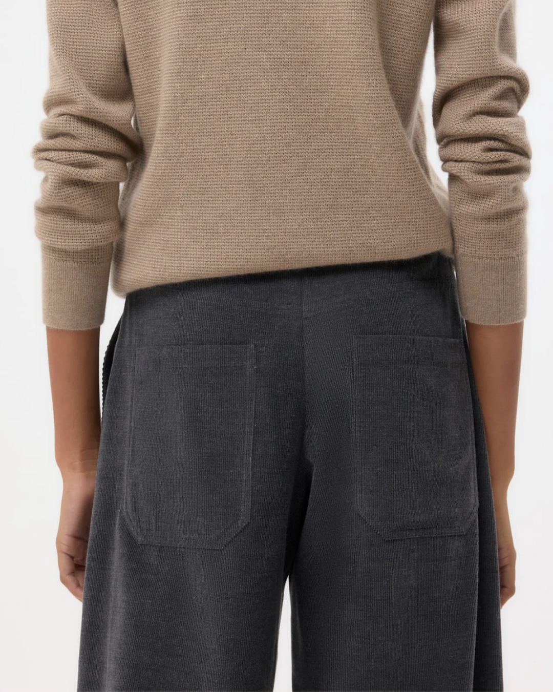 Dylan Pant | Charcoal Heather Grey Corduroy