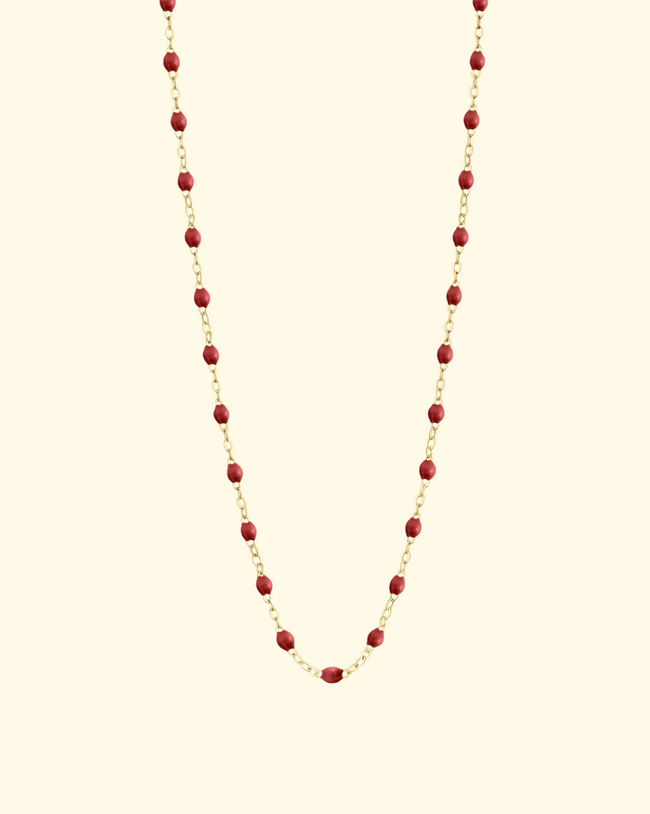 Classic Gigi Necklace | Bordeaux