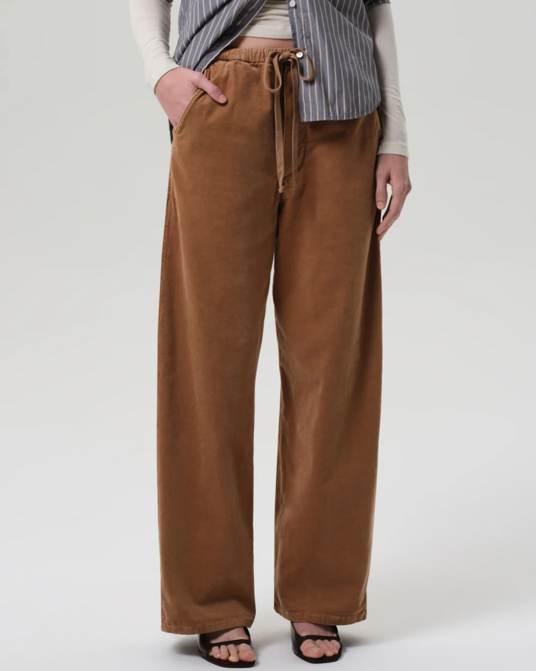 Aurora Pull On In Corduroy | Champagne