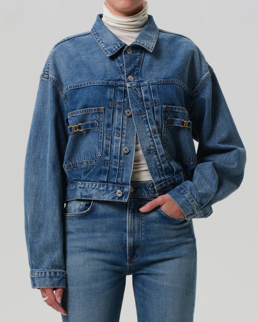 Alma Jacket  With Horsebit | Sweetzeer