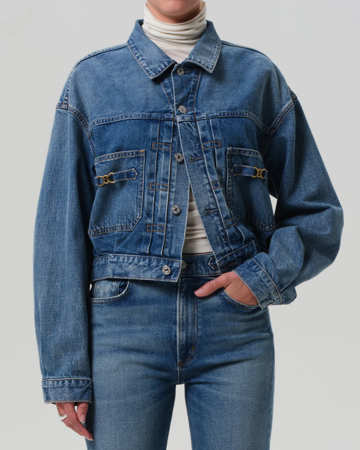 Alma Jacket  With Horsebit | Sweetzeer