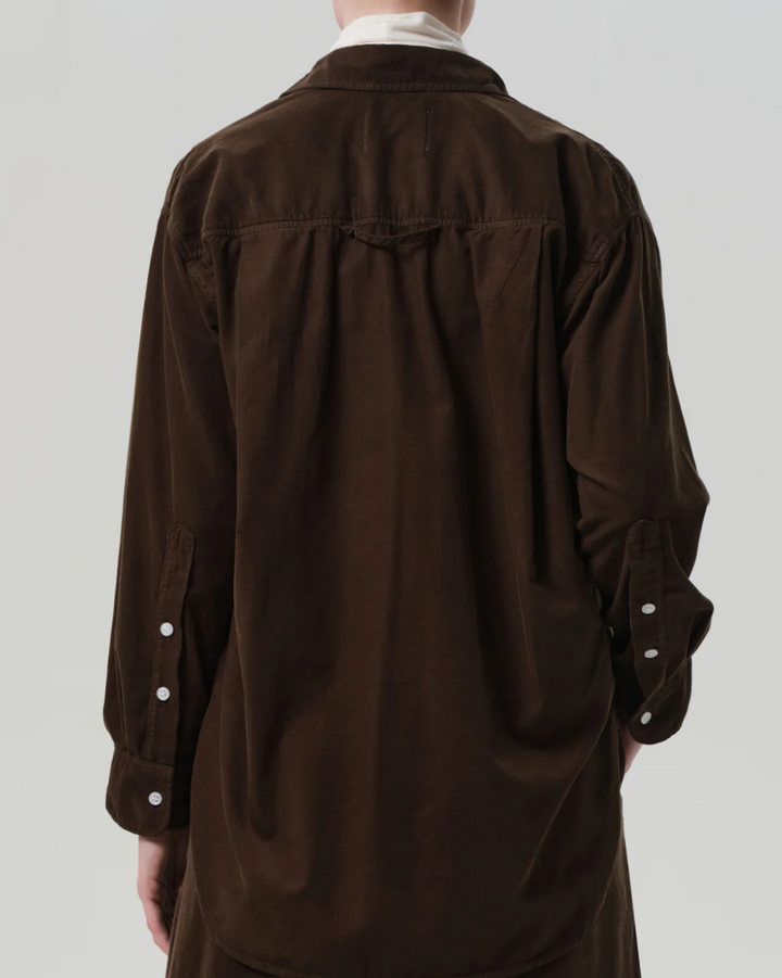 Kayla Shirt In Corduroy | Costes