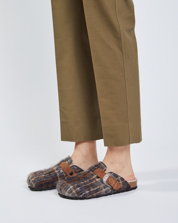 Scarpe Birken | Blue Plaid