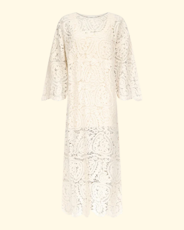 Ciko Ankle Length Dress | Ivory