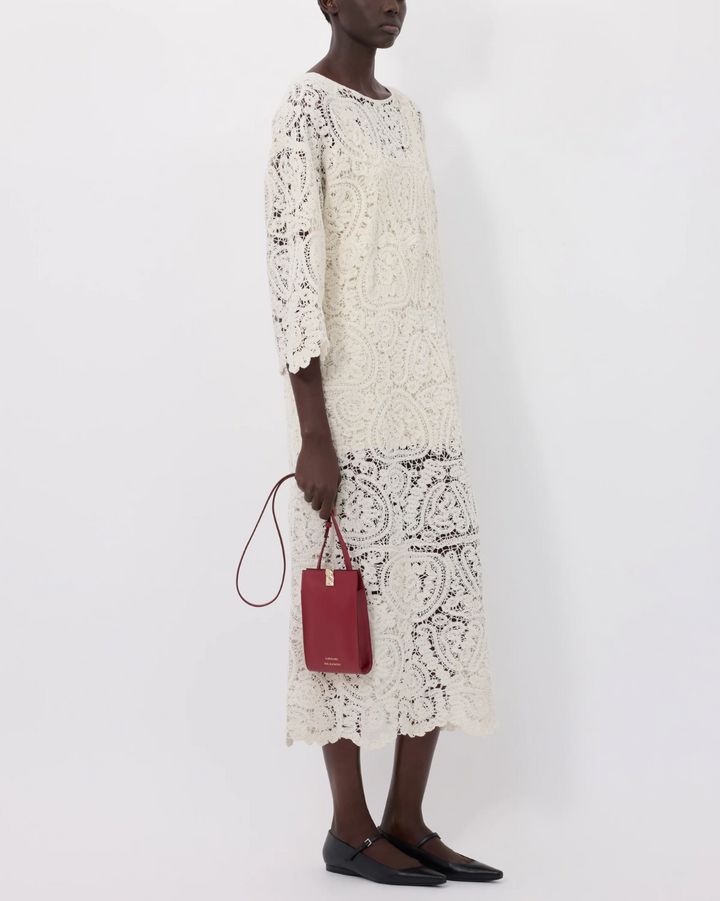 Ciko Ankle Length Dress | Ivory