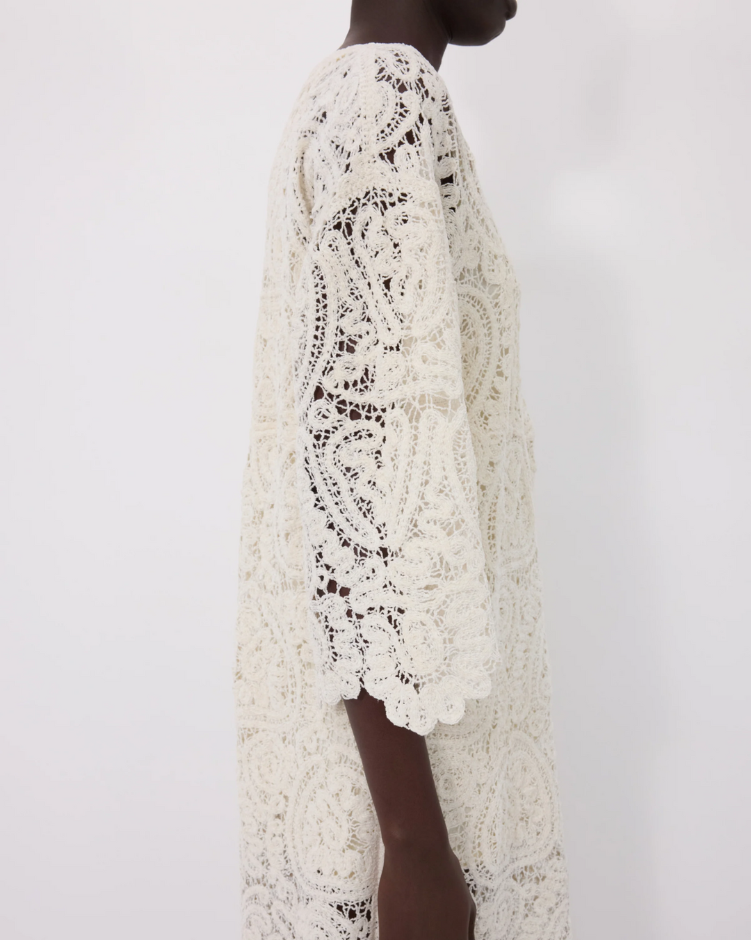 Ciko Ankle Length Dress | Ivory