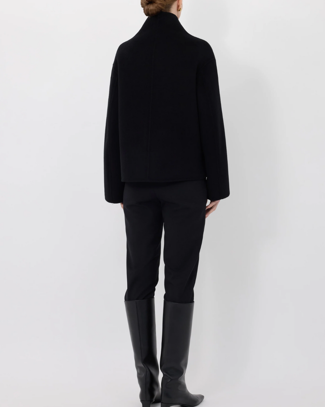 Meyer Double Breasted Jacket | Black