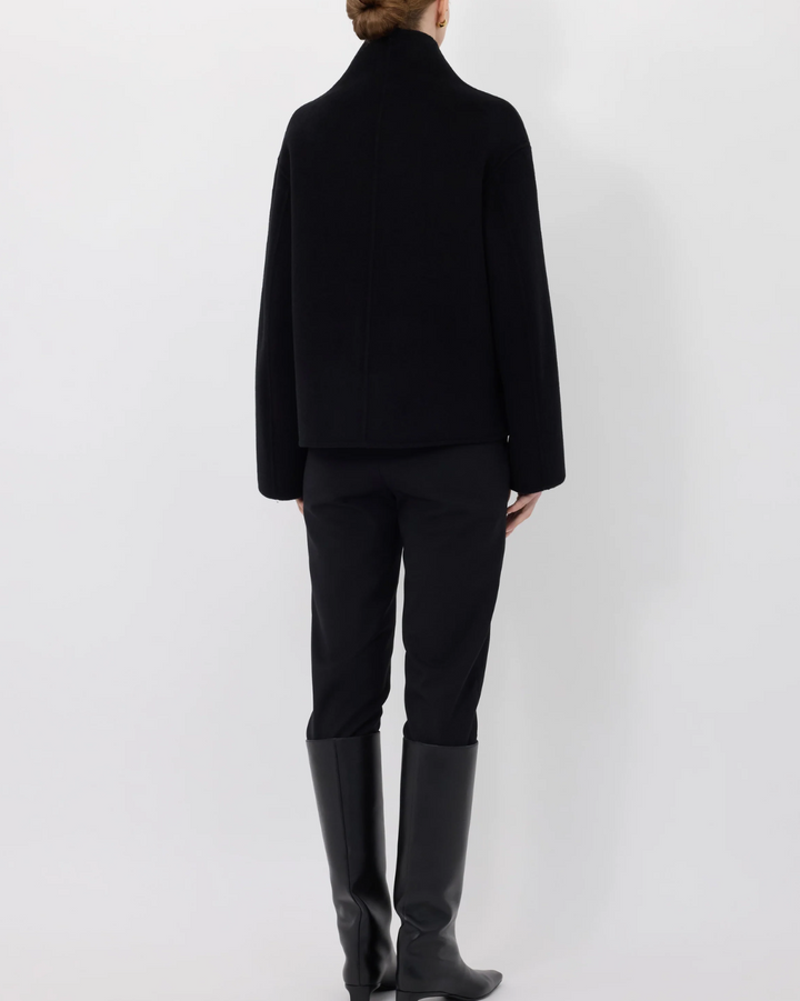 Meyer Double Breasted Jacket | Black