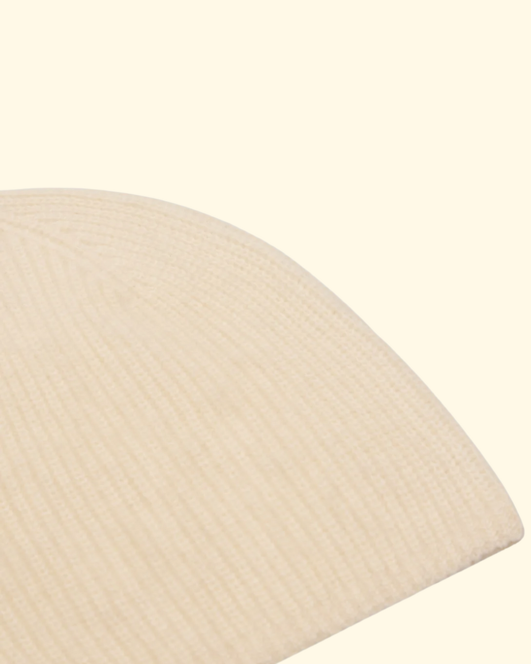 Flyn Cashmere Beanie | Ivory