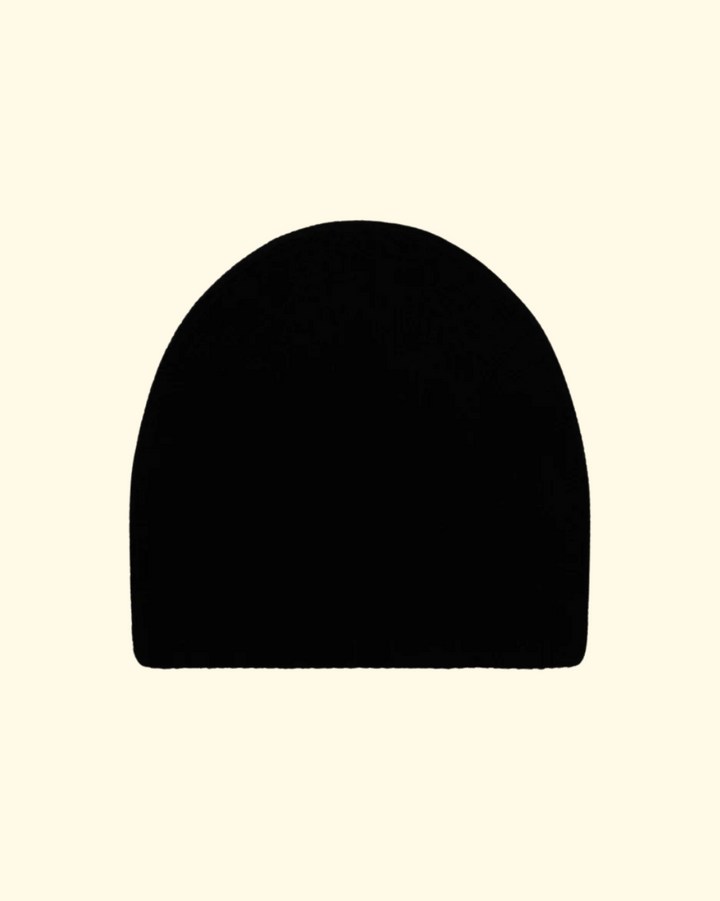 Flyn Cashmere Beanie | Black
