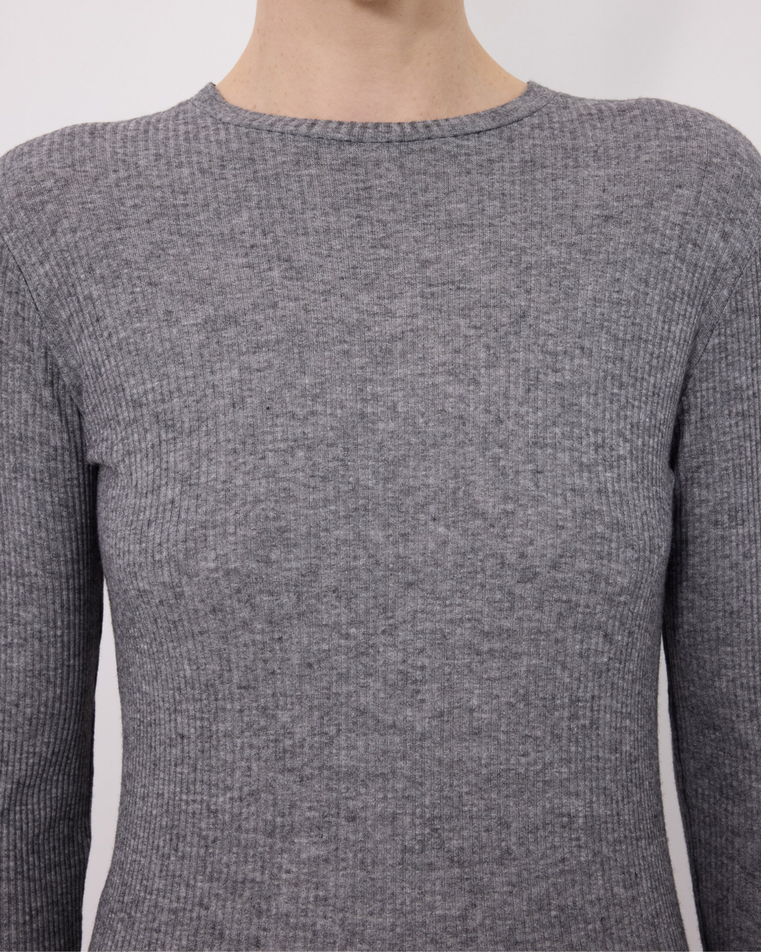 Ortigia Longsleeve | Grey Melange