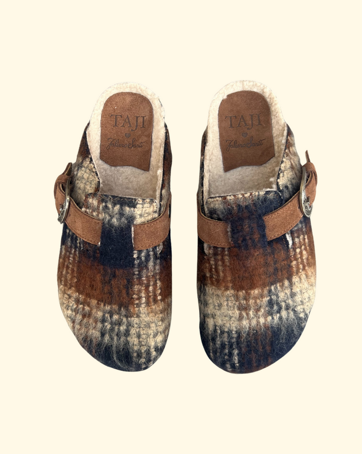 Scarpe Birken | Blue Plaid