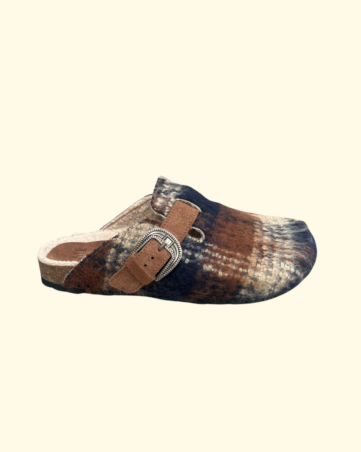 Scarpe Birken | Blue Plaid