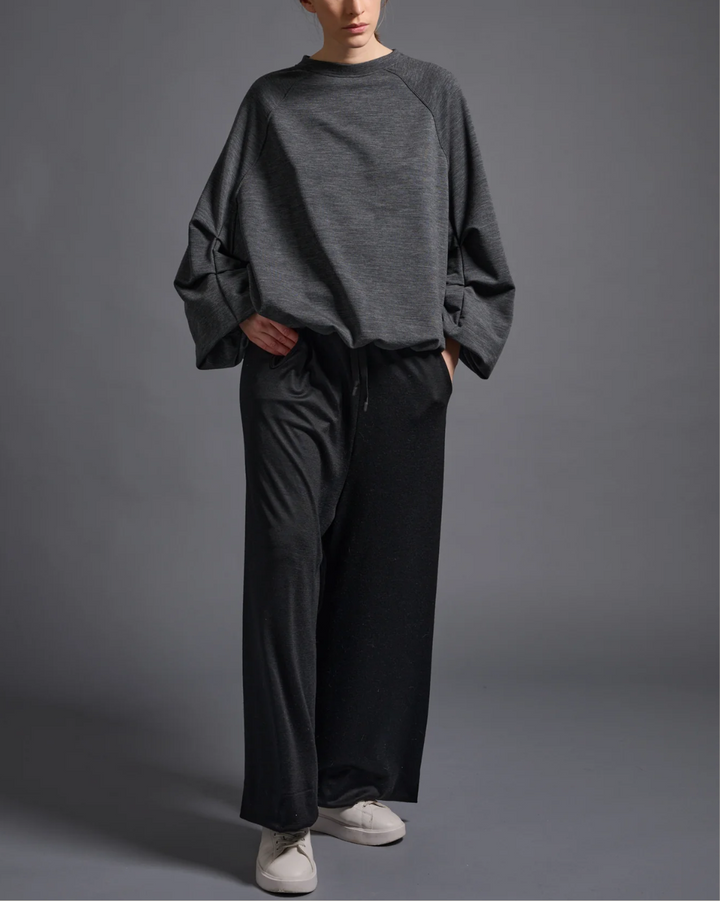 Lilly Puffy Top | Dark Grey