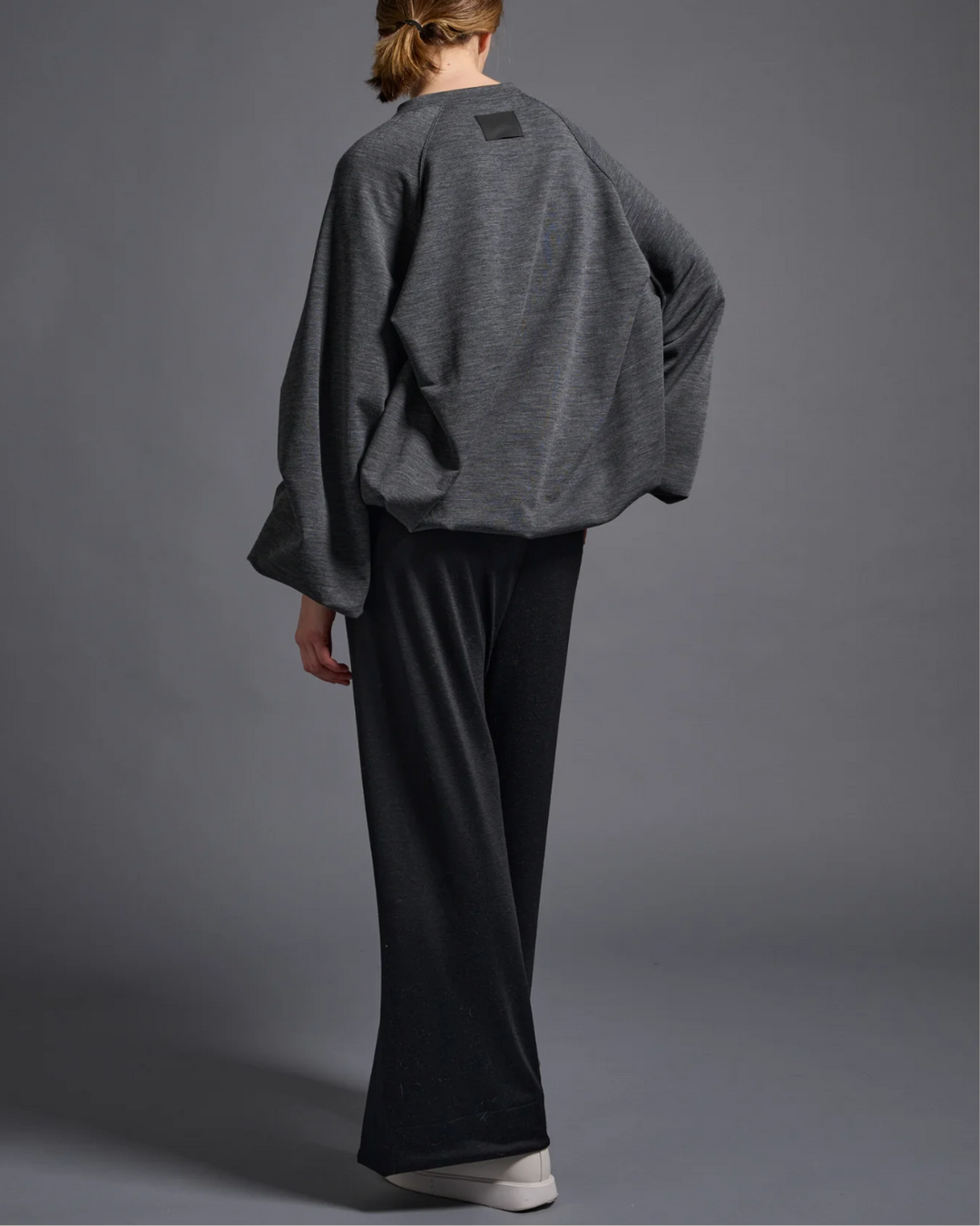 Lilly Puffy Top | Dark Grey