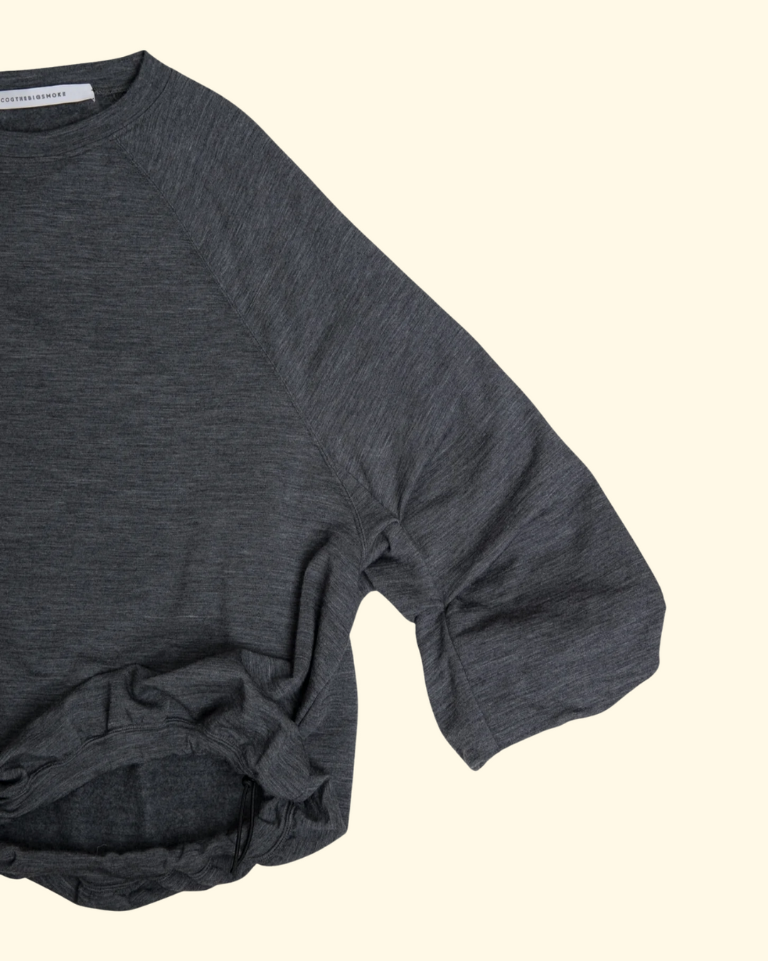 Lilly Puffy Top | Dark Grey