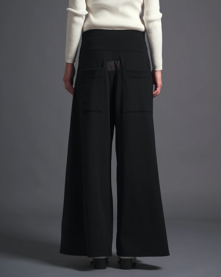 Laurel Pallazo Trouser | Black