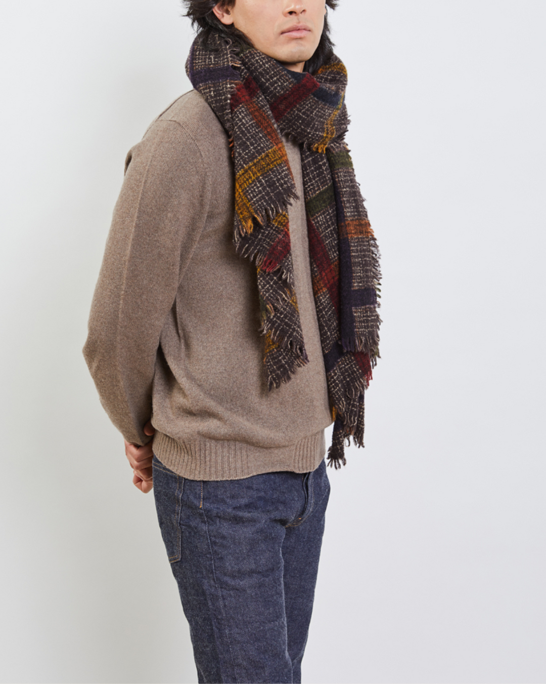 Nivo Scarf | Multi Color Plaid