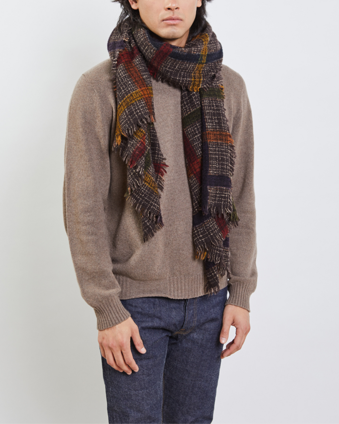 Nivo Scarf | Multi Color Plaid