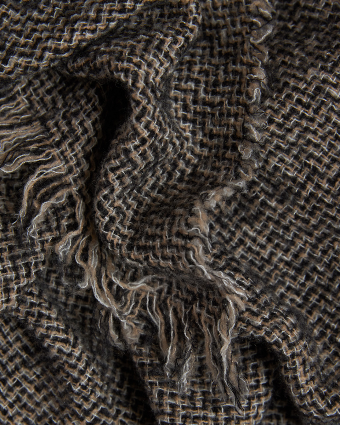 Alberto Scarf | Black/Brown/White