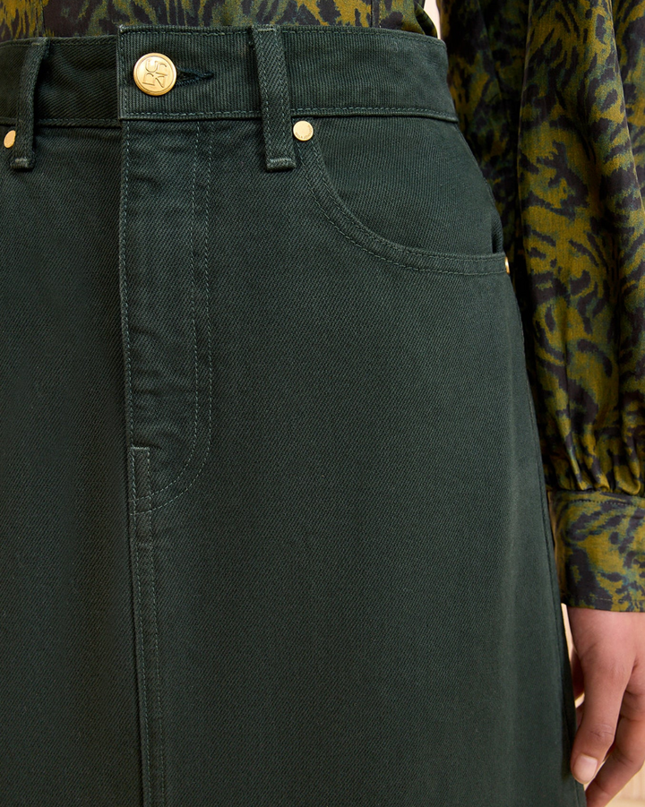 Anais Denim Skirt | Hunter