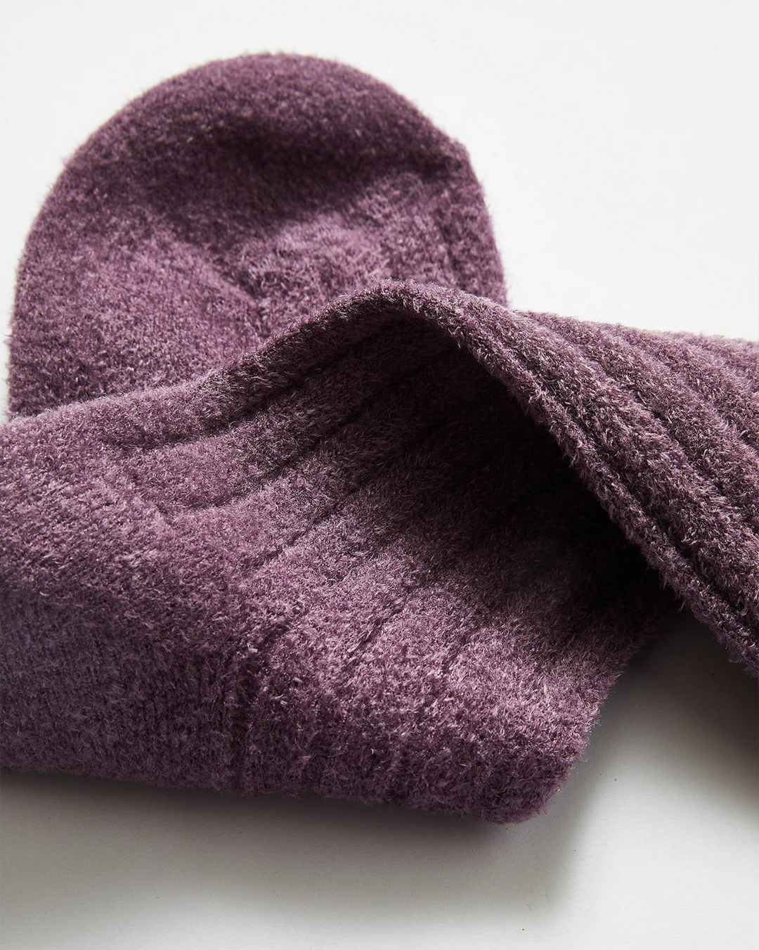 Fluffy Ribbed Sock | Susina