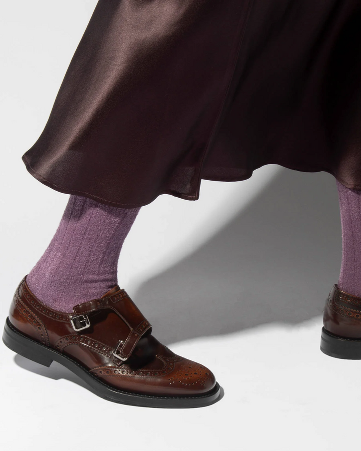 Fluffy Ribbed Sock | Susina