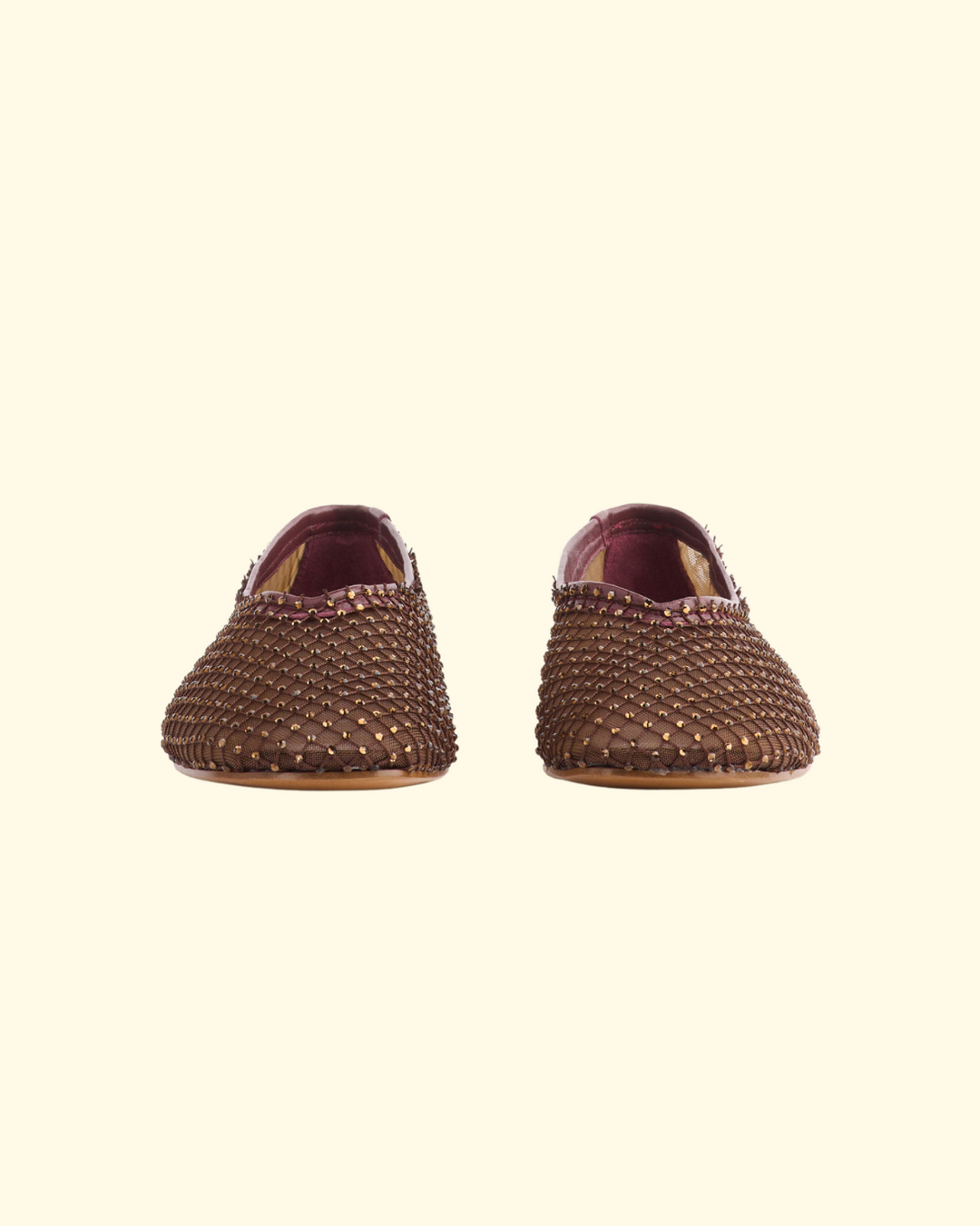 PREORDER Strass Mesh Ballerina | Chocolat